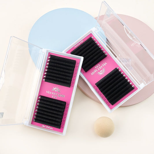 Lush Collection Cashmere Lash Extensions – 0.05, 7-20mm, D/CC/C Curl