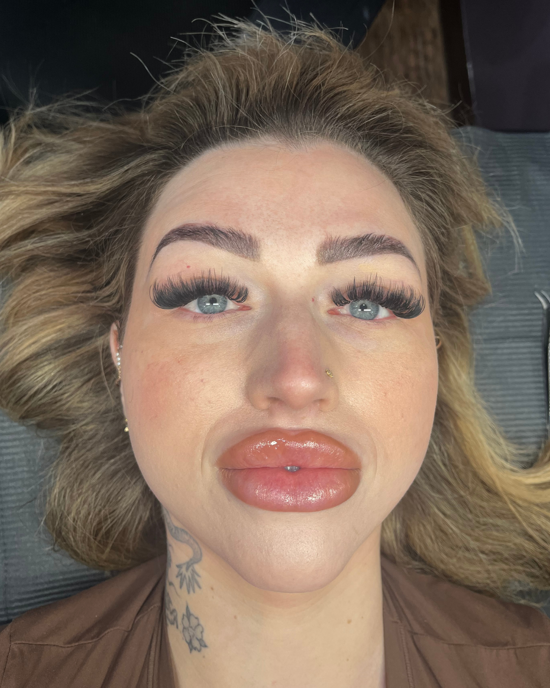 Volume lash extensions results transformation